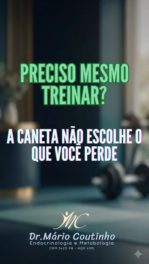 Caneta Emagrecedora e Musculação: É Preciso Treinar?