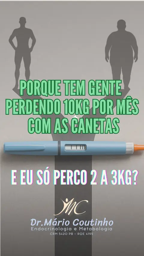 Caneta emagrecedora: por que não perco peso como os outros?