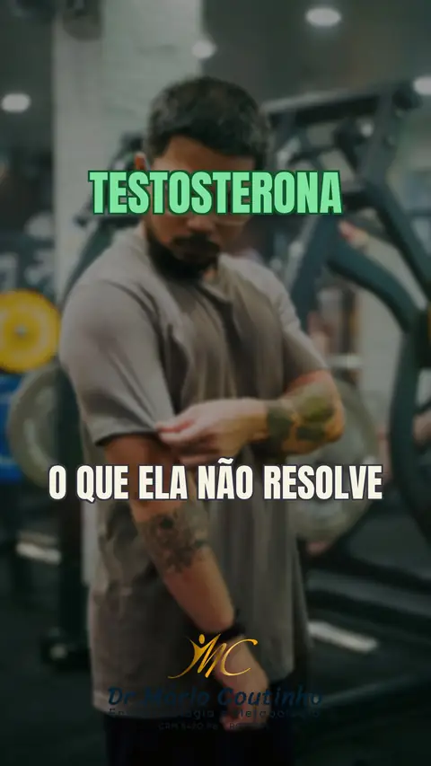 Testosterona: o que a reposição não resolve (emagrecer e performance)
