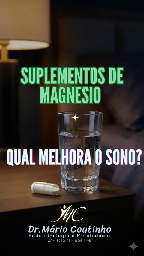 Magnésio Ajuda a Dormir? Depende do Tipo