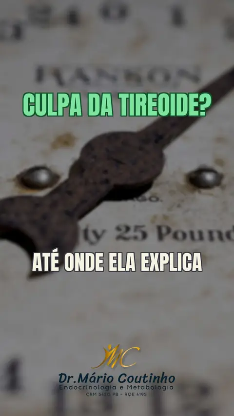 Tireoide e Peso: Até Onde Ela Explica o Ganho?