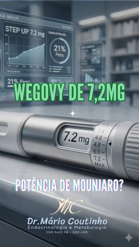 Wegovy 7,2mg vs Mounjaro: Como Agem no Emagrecimento