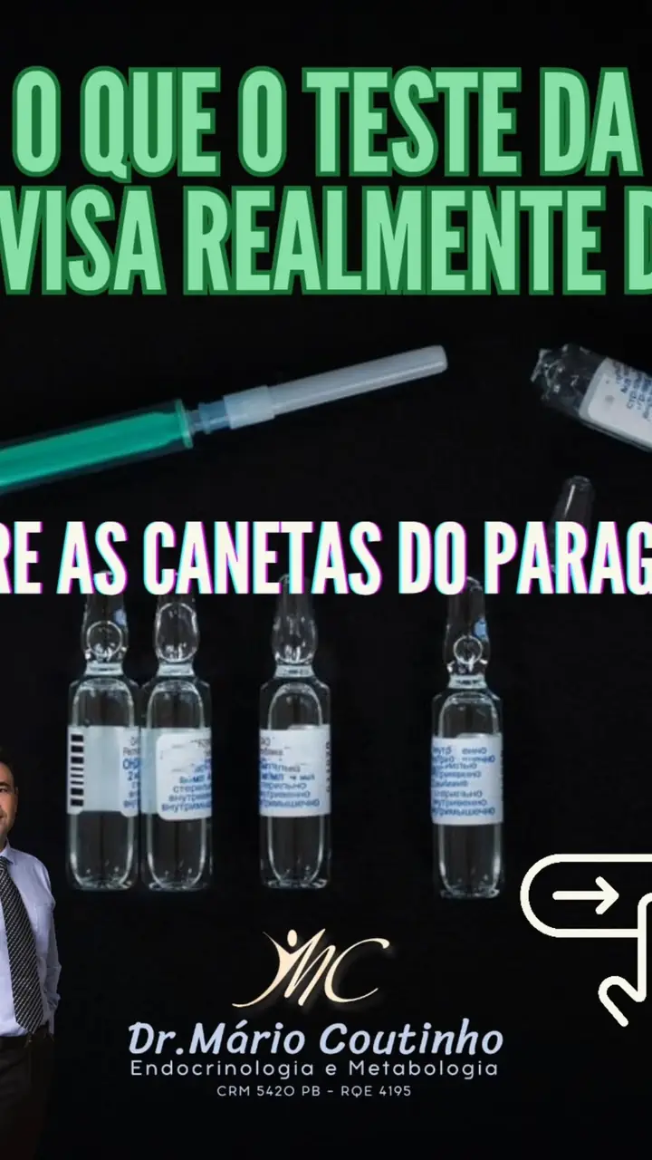 Canetas emagrecedoras do Paraguai e o alerta da Anvisa